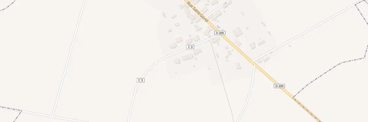 Plan du 9 Rue des Rosiers à Châteaubleau