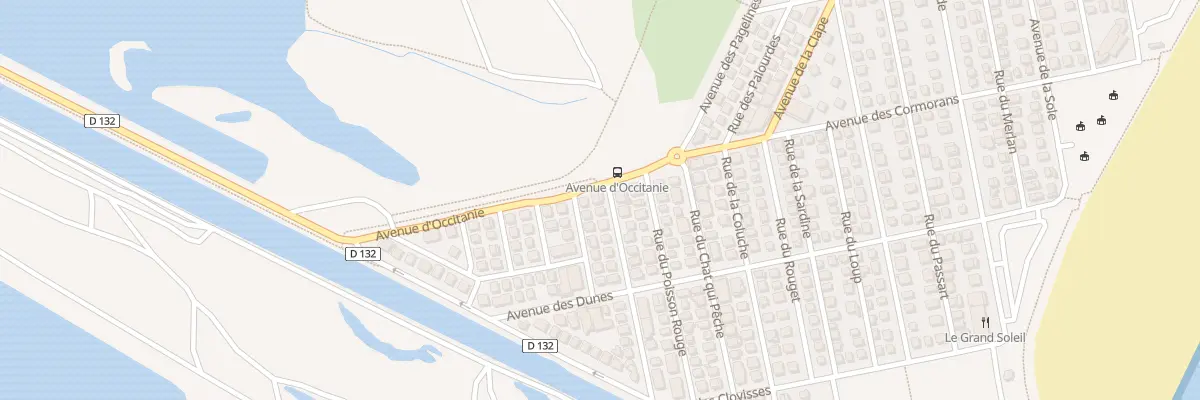 Plan du 2 Rue du Bernard l’Hermite Tr à Gruissan