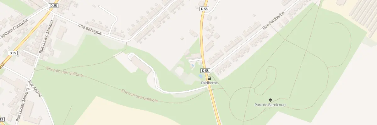 Plan du 48 Rue Célestin Dubois à Waziers