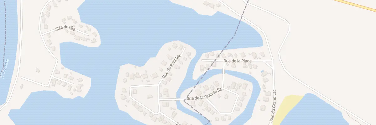 Plan du 14 Rue du Petit Lac à Misy-sur-Yonne
