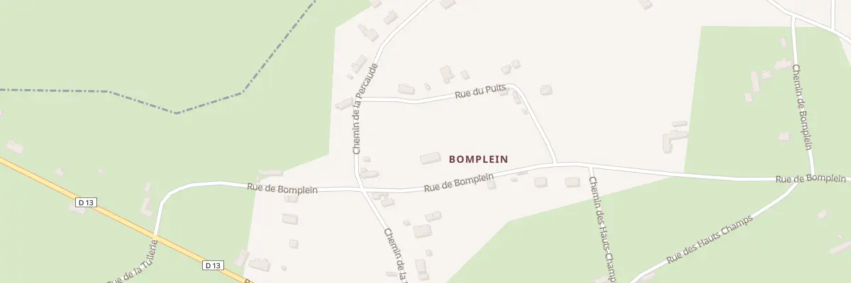 Plan du 692 Rue de Bomplein à Couzon