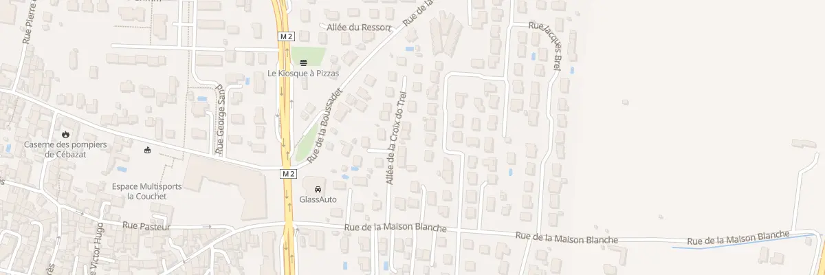Plan du 3 All de la Croix do Trei à Cébazat