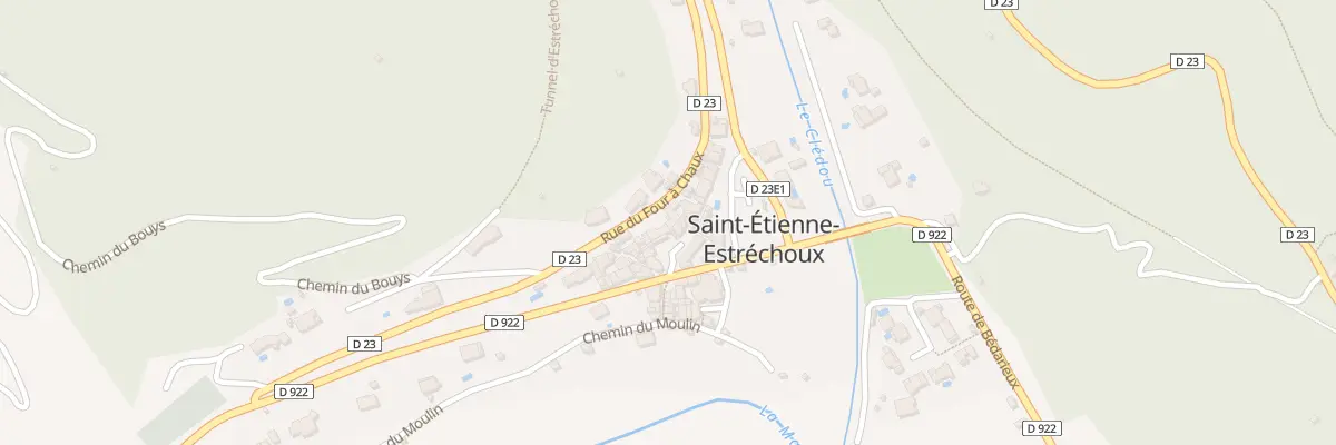 Plan du 11B Rue du Four a Chaux à Saint-Étienne-Estréchoux
