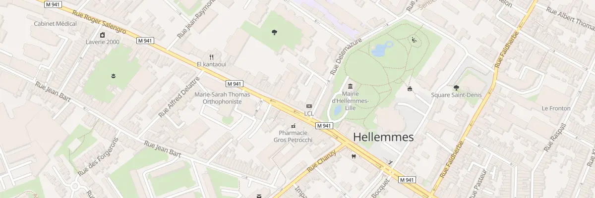 Plan du 139 Rue Roger Salengro à Lille