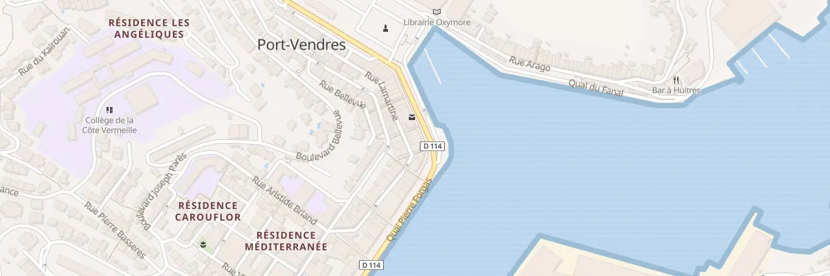 Plan du 5 Rue Jules Pams à Port-Vendres