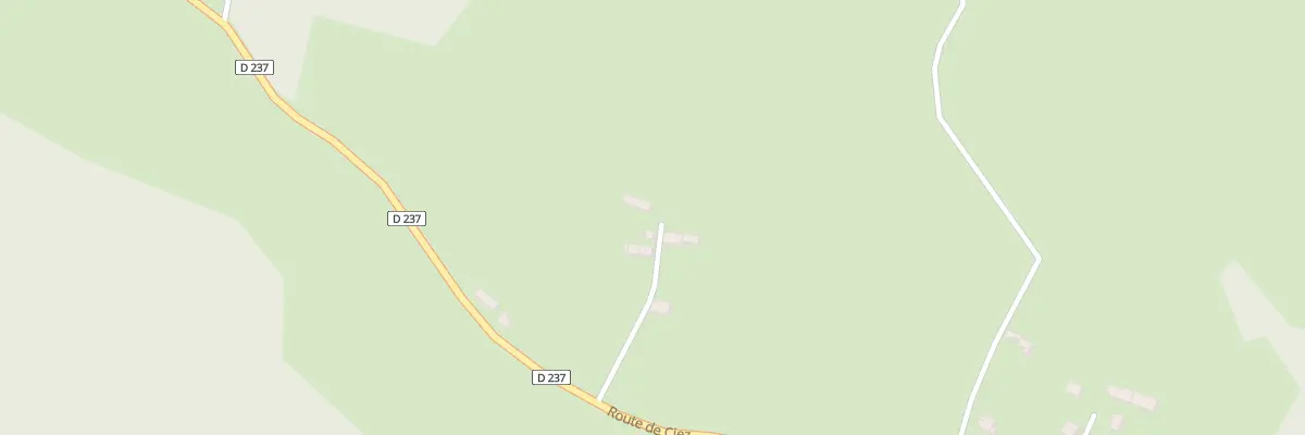 Plan du 7 Che des Bruyeres à Bitry