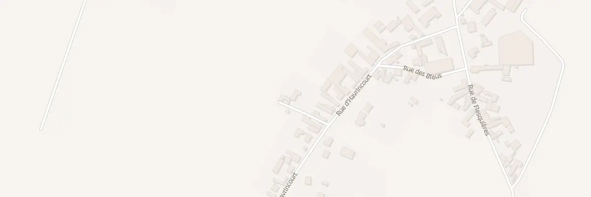 Plan du 20 Rue d’Havrincourt à Graincourt-lès-Havrincourt