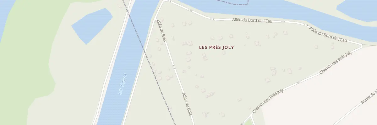 Plan du 29 Les Pres Joly à Gravon