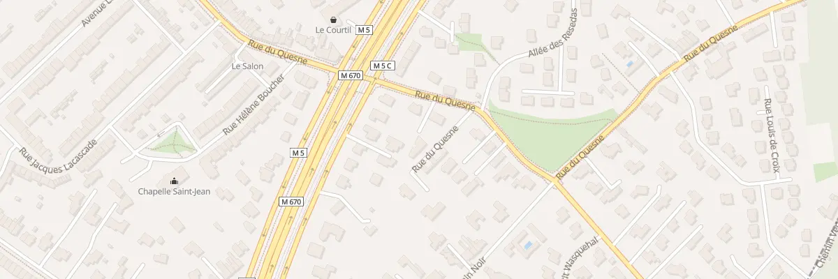 Plan du 208 Rue du Quesne à Marcq-en-Barœul