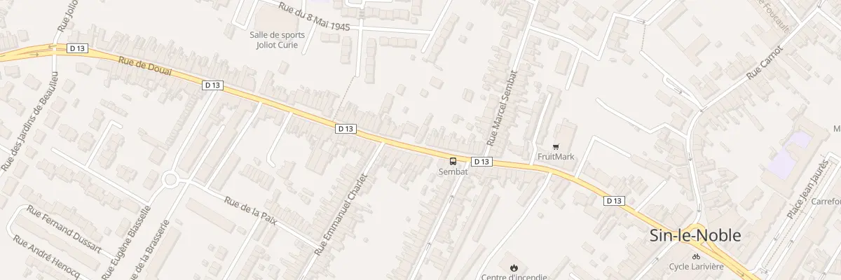 Plan du 304 Rue de Douai à Sin-le-Noble