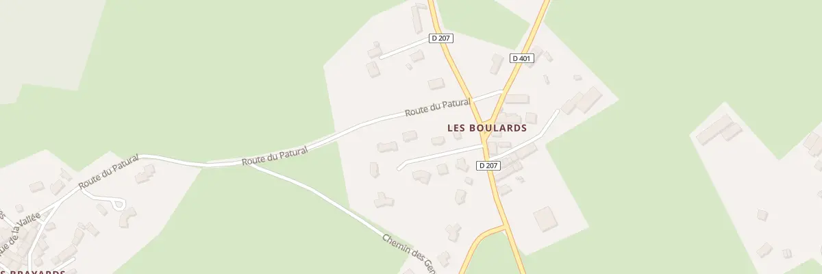 Plan du 6 Imp des Fortunades à Champs