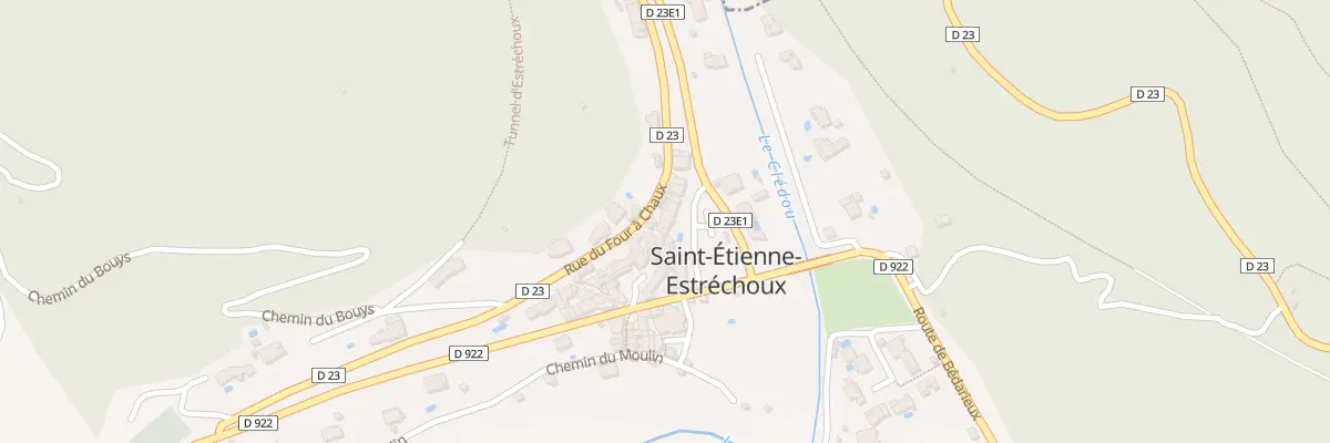 Plan du 7 Rue du Four a Chaux à Saint-Étienne-Estréchoux