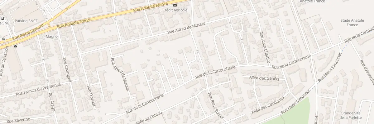 Plan du 103A Rue de la Cartoucherie à Clermont-Ferrand