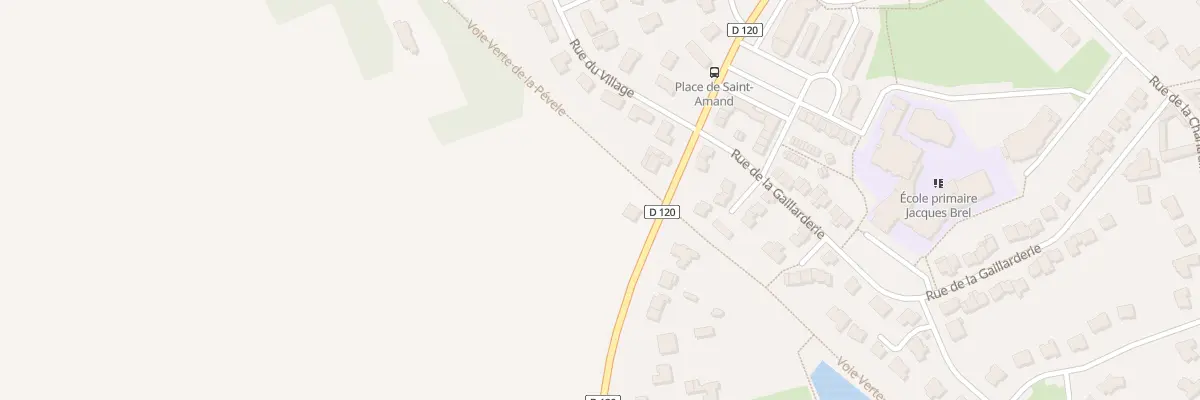 Plan du 14 Rue de la Rosière à Mérignies