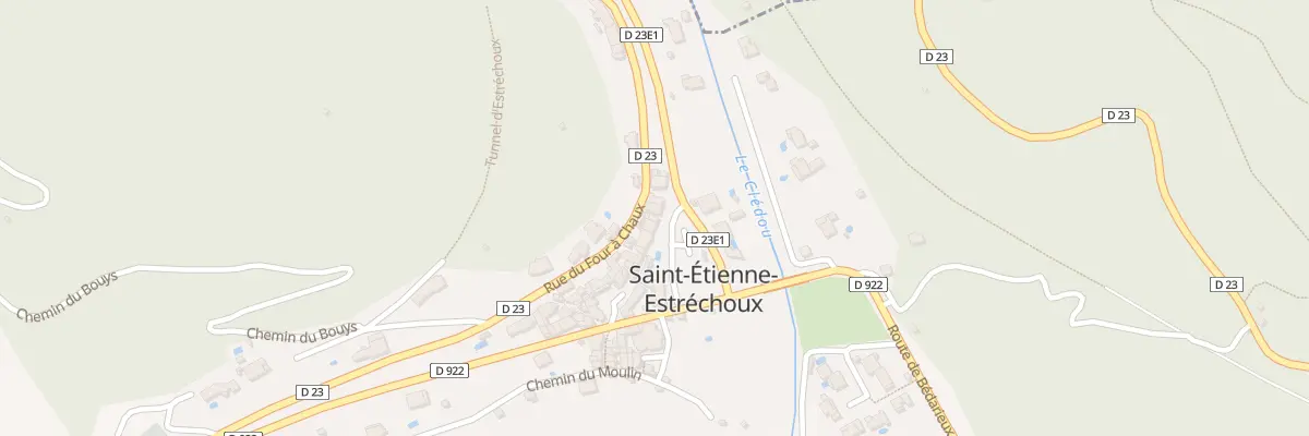Plan du 6 Rue de l’Eglise à Saint-Étienne-Estréchoux