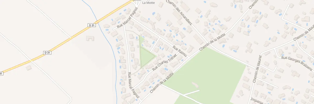 Plan du 16 Rue Raimu à Salles-d’Aude