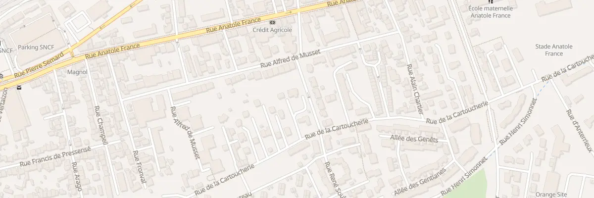 Plan du 105 Rue de la Cartoucherie à Clermont-Ferrand