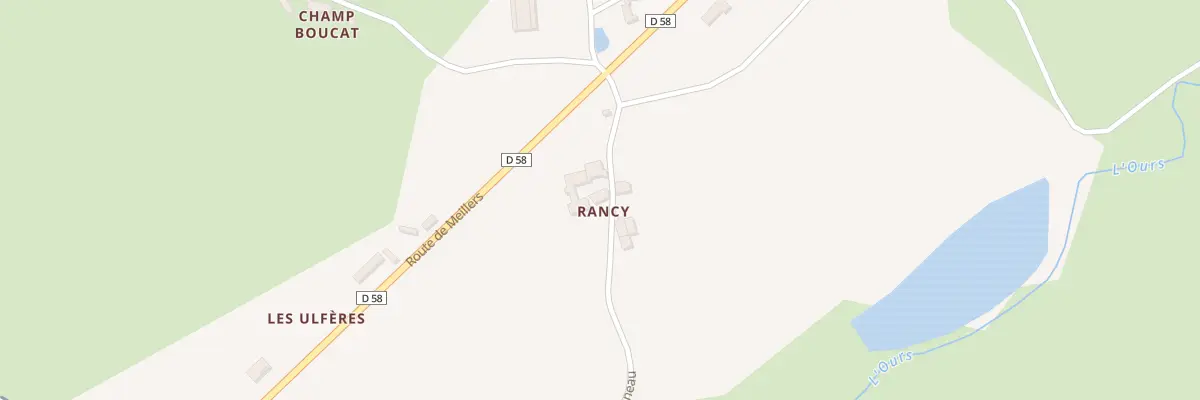 Plan du 5074 Rancy à Autry-Issards