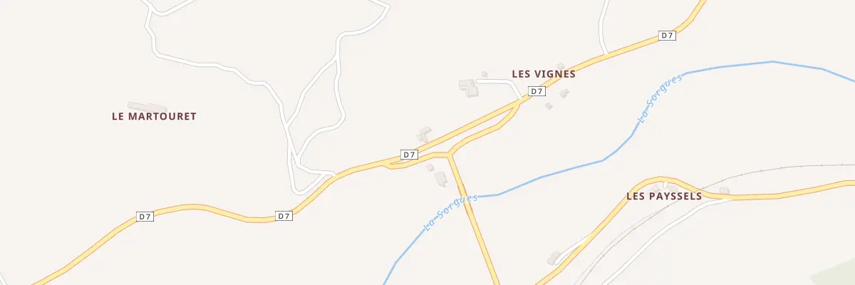 Plan du 5278 Le Prat à Fondamente