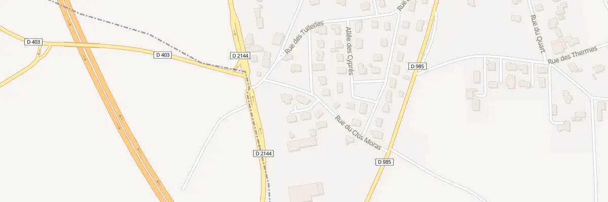 Plan du 4 Rue du Clos Moras à Beauregard-Vendon