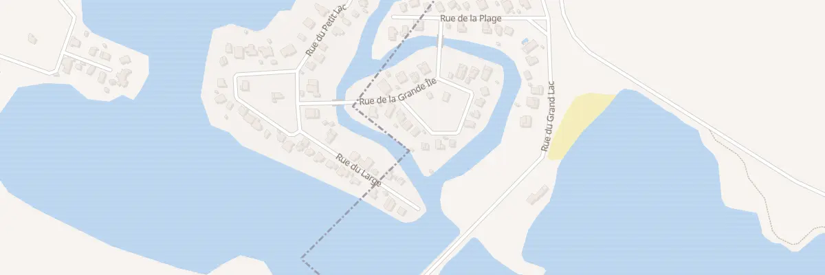 Plan du 25 Rue du Grand Canal à Vinneuf