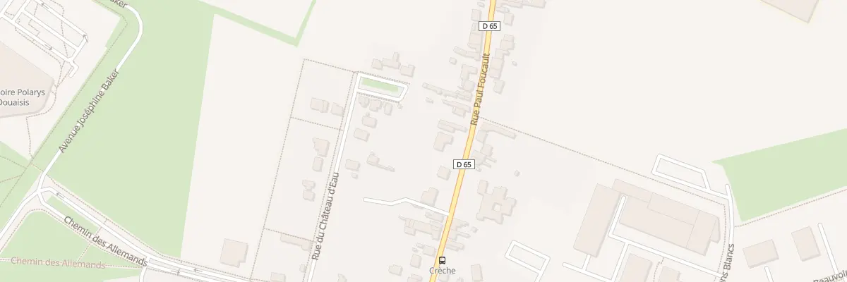 Plan du 680 Rue Paul Foucault à Sin-le-Noble