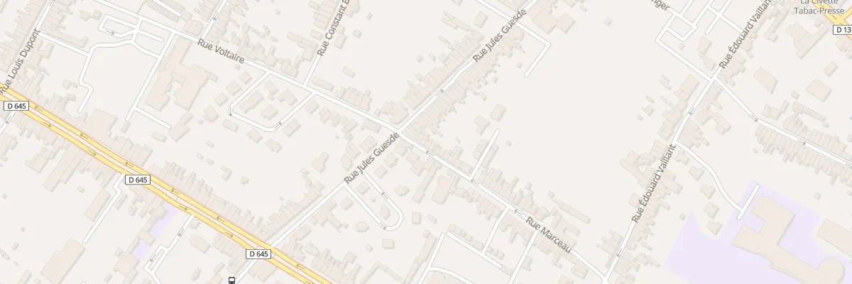 Plan du 512 Rue Marceau à Sin-le-Noble