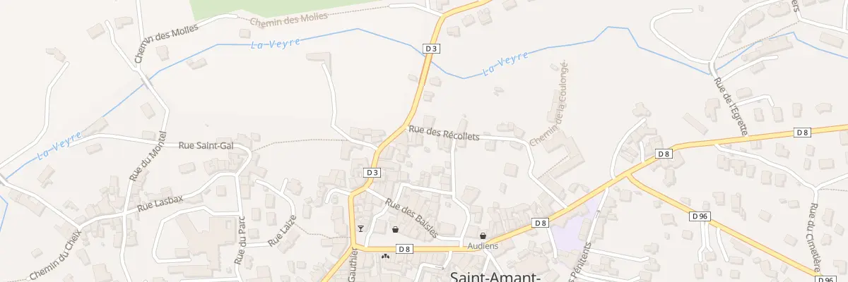 Plan du 4 Rue des Récollets à Saint-Amant-Tallende
