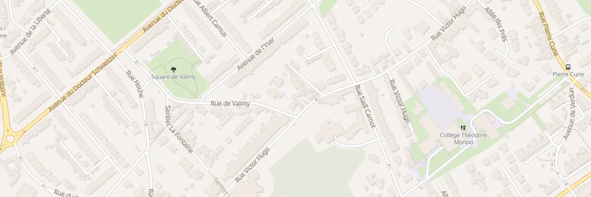 Plan du 101 Rue Victor Hugo à Lesquin