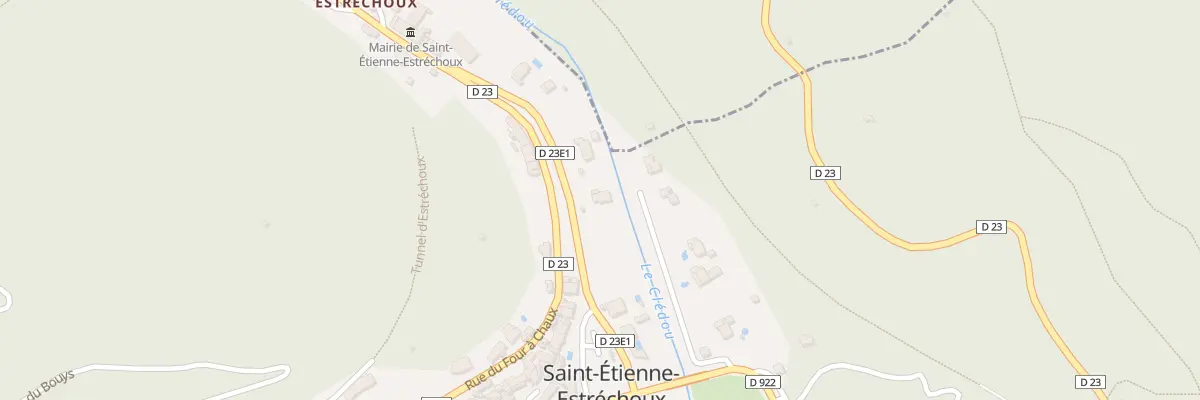 Plan du 3B Che des Jardins à Saint-Étienne-Estréchoux