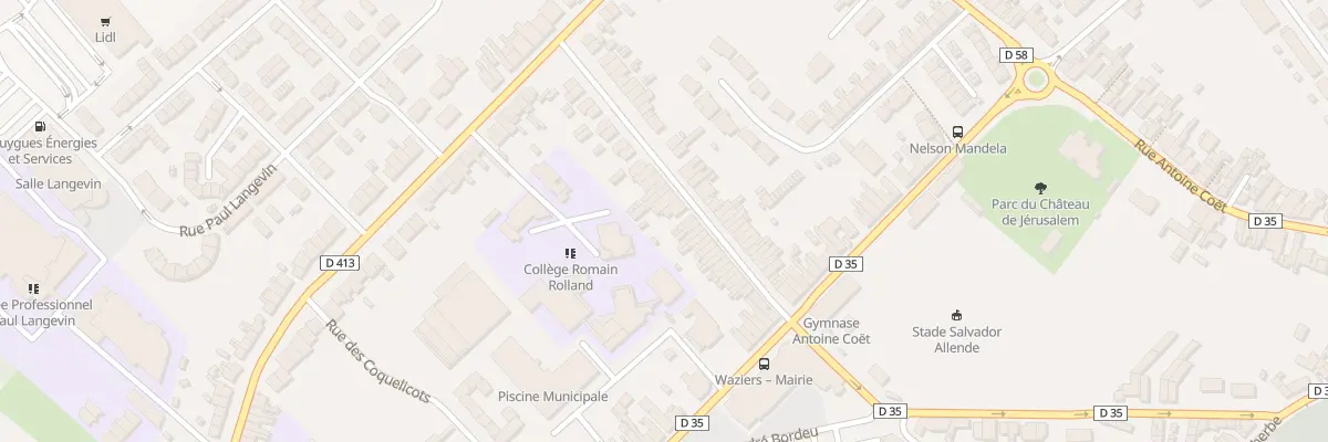 Plan du 31 Rue Gustave Deloeil à Waziers