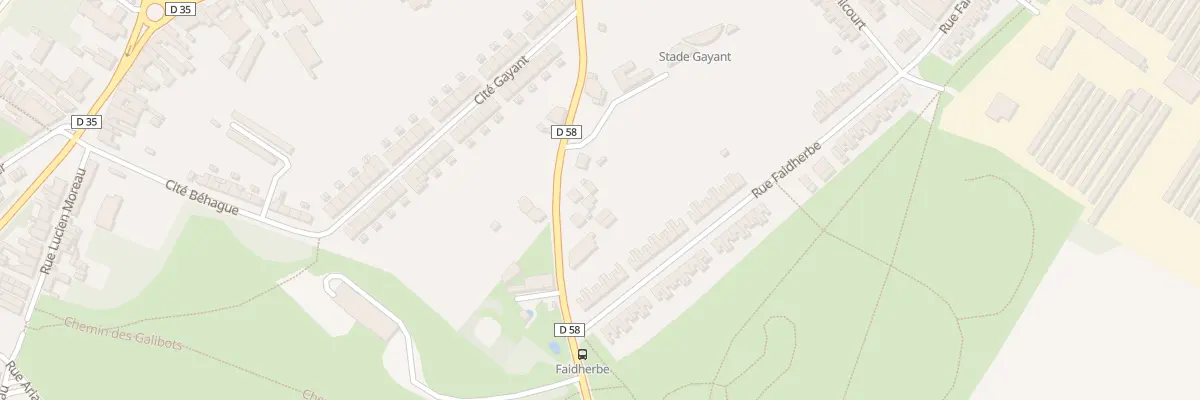 Plan du 43 Rue Célestin Dubois à Waziers