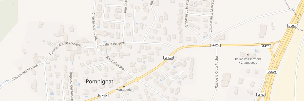 Plan du 20B Rue de la Pelièvre à Châteaugay