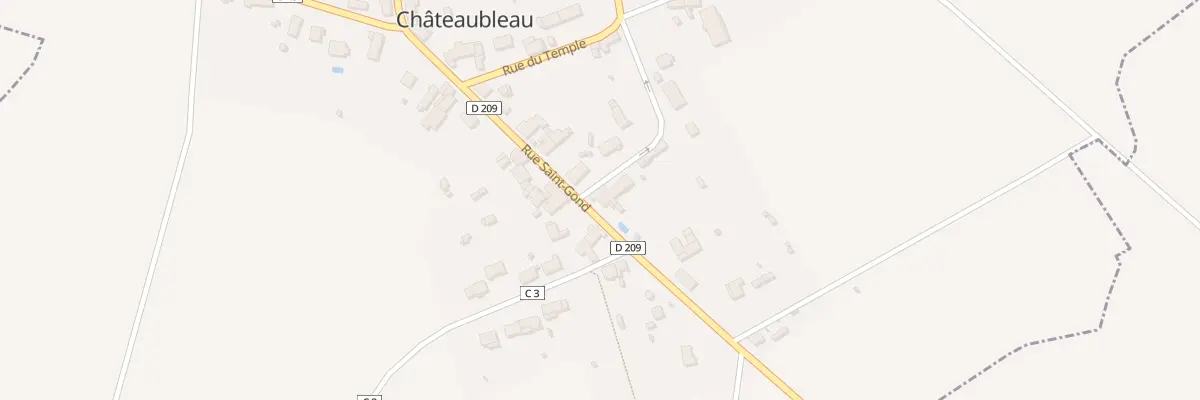 Plan du 2A Rue Prosper Desplats à Châteaubleau
