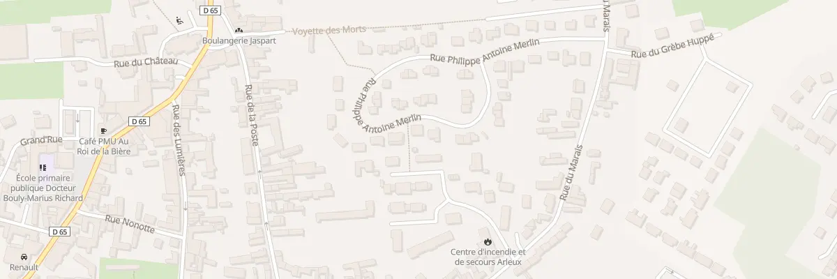 Plan du 47 Rue Philippe Antoine Merlin à Arleux