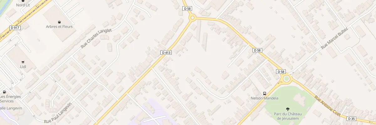 Plan du 15 Rue des Freres Martel à Waziers