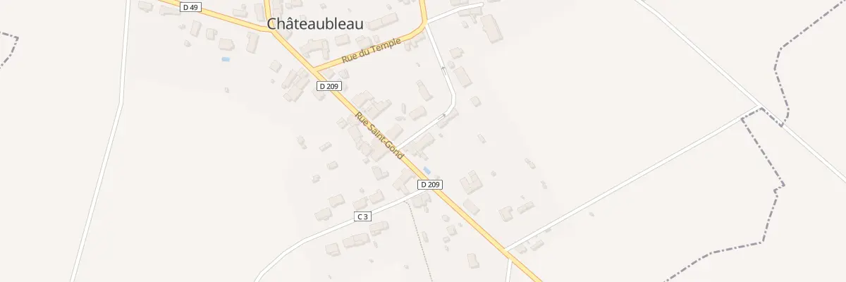 Plan du 2 Rue Prosper Desplats à Châteaubleau
