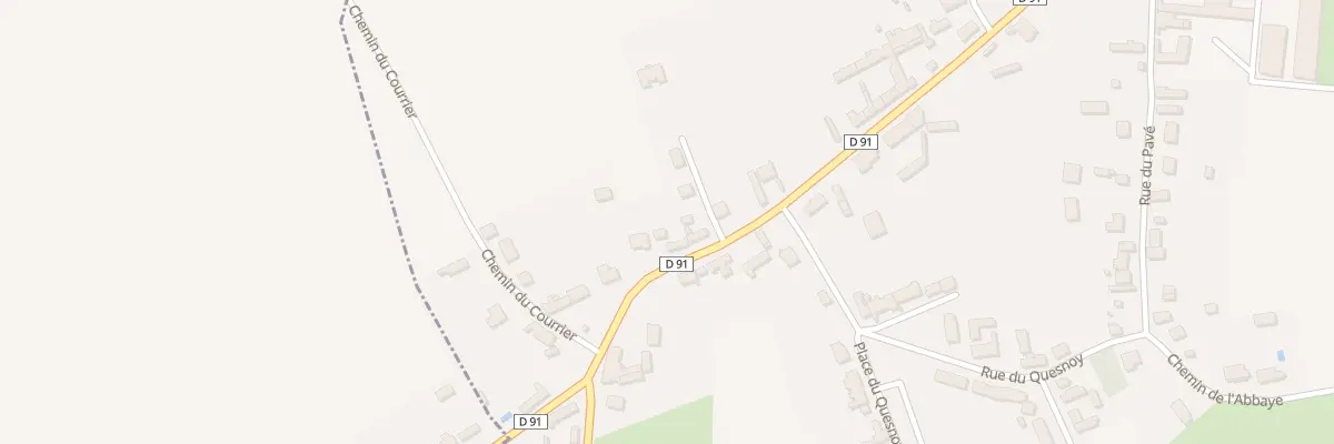 Plan du 99 Rue Paul Baudoin à Villeselve