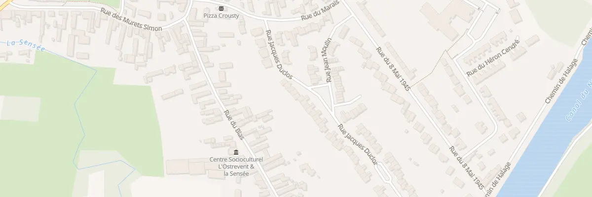 Plan du 26 Rue Jacques Duclos à Arleux