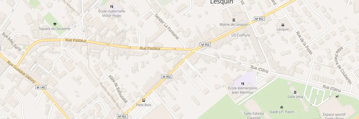 Plan du 6 Rue Jean Jaurès à Lesquin