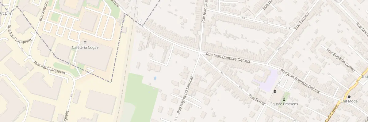 Plan du 147 Rue Jean-Baptiste Defaux à Lezennes