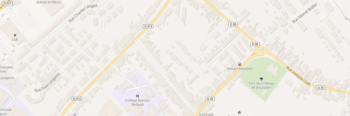 Plan du 85 Rue du Calvaire à Waziers