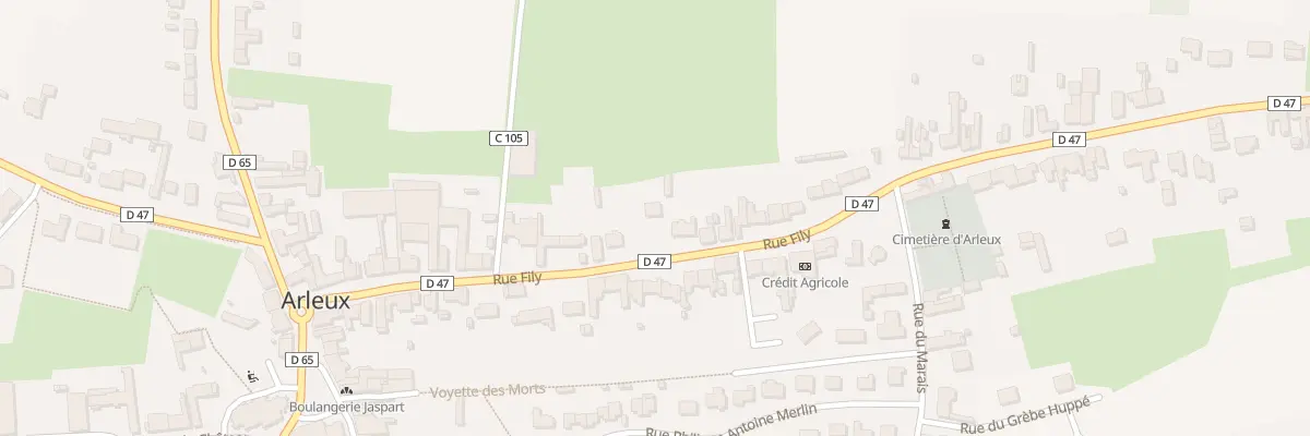 Plan du 21T Rue Fily à Arleux