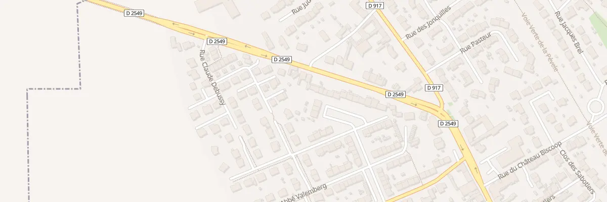 Plan du 26 Rue d’Avelin à Pont-à-Marcq