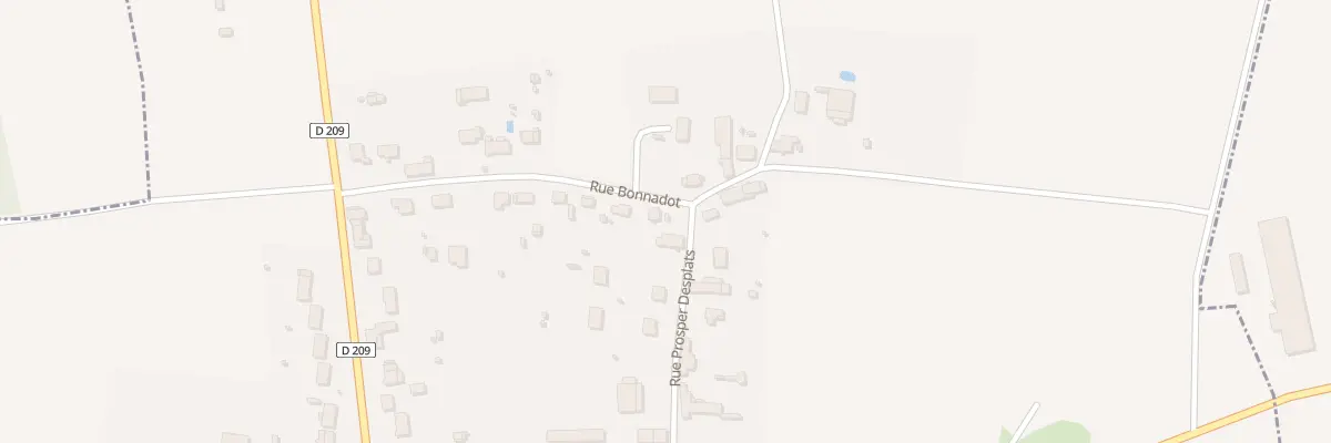 Plan du 37 Rue Prosper Desplats à Châteaubleau