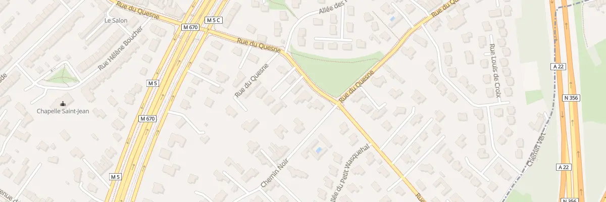 Plan du 226 Rue du Quesne à Marcq-en-Barœul