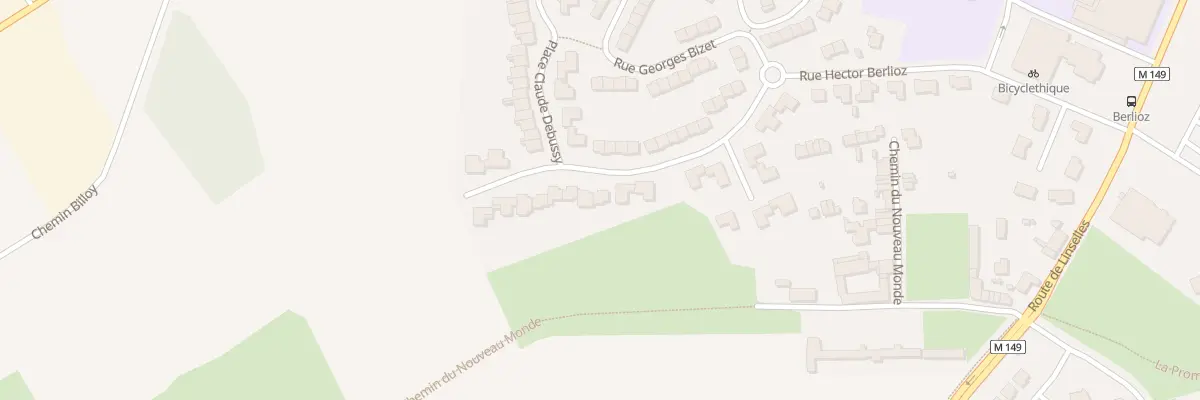 Plan du 23 Rue Maurice Ravel à Halluin