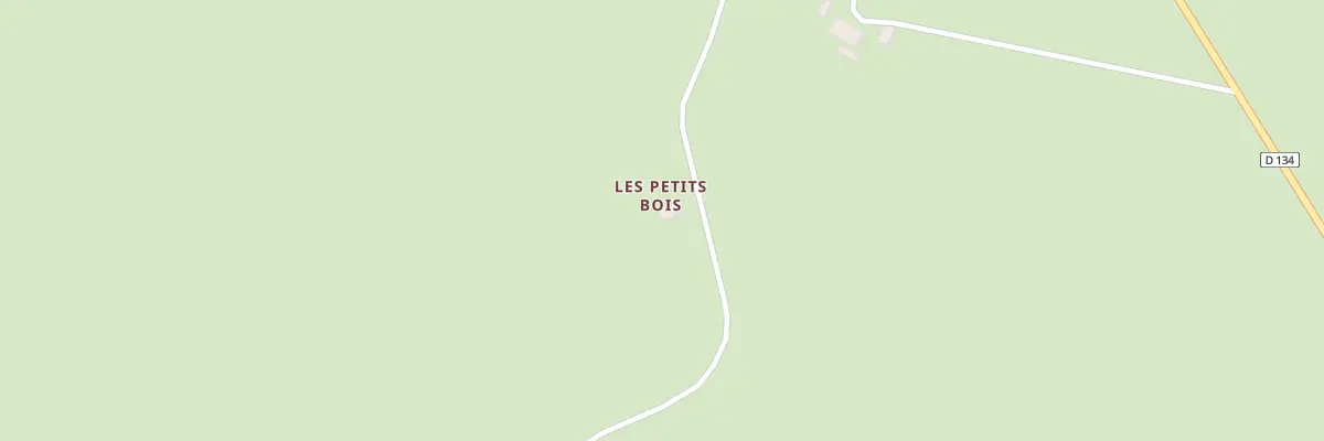 Plan du 5127 Les Petits Bois à Autry-Issards