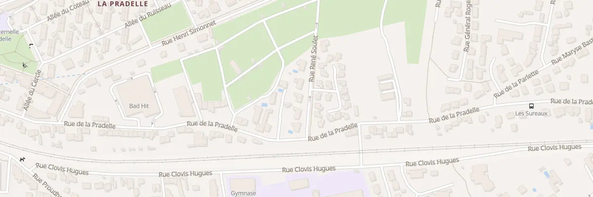 Plan du 56 Rue René Soulet à Clermont-Ferrand