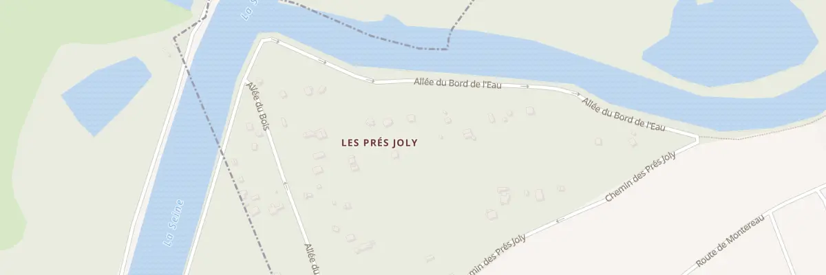 Plan du 10 Les Pres Joly à Gravon